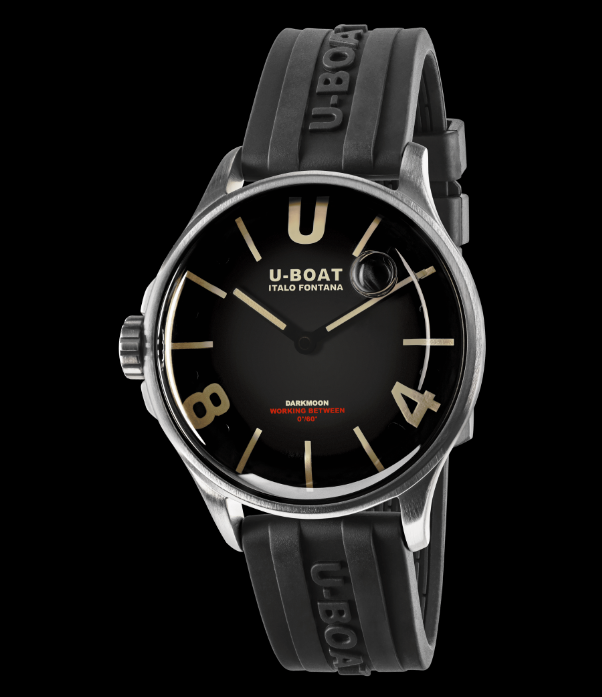 Replica U-Boat DARKMOON BLACK SS 9018/B Watch Replica U-Boat DARKMOON BLACK SS 9018/B Watch